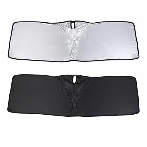 QIBBEI Auto Frontscheibe Sonnenschirm Isolierung Schatten Sonnenblende Abdeckung Für Jeep Für Wrangler TJ JK JL 1997-2024(Style 5) von QIBBEI