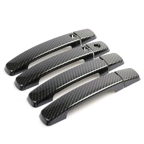 QIBBEI Auto Türgriff Abdeckung Aufkleber Moulding Trim Schutz Zubehör Für Nissan Für Altima 2007-2012(Carbon Look) von QIBBEI