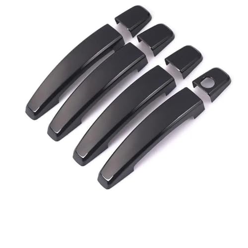 QIBBEI Auto Türgriff Abdeckung Trim Zubehör Für Opel Für Antara 2006-2015(Schwarz) von QIBBEI