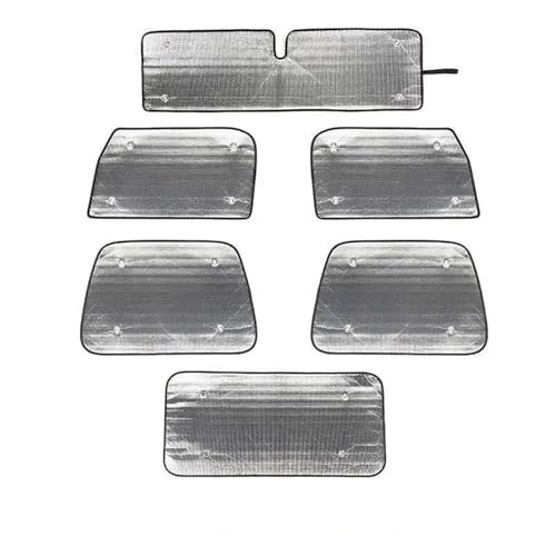 QIBBEI Auto Vorne Hinten Windschutzscheibe Fenster Sonnenschutz Abdeckung Für Jeep Für Wrangler TJ 1997 1998 1999 2000 2001 2002-2006 von QIBBEI