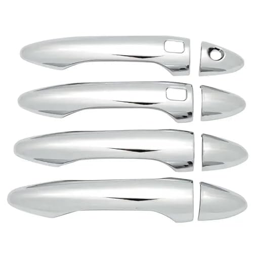 QIBBEI Autotürgriffabdeckung Formverkleidung Schutzzubehör Für Kia Für Cerato K3 2013-2017(Chrome B Type) von QIBBEI