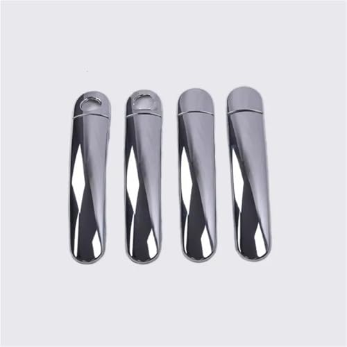 QIBBEI Chrom Auto Türgriff Abdeckungen Zubehör Für Skoda Für Superb Mk1 2001-2008(Style 1) von QIBBEI