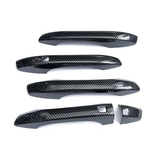QIBBEI LHD Autotürgriffabdeckung Formverkleidung Schutzzubehör Für Kia Für Optima K5 2021-2023(Carbon Look) von QIBBEI