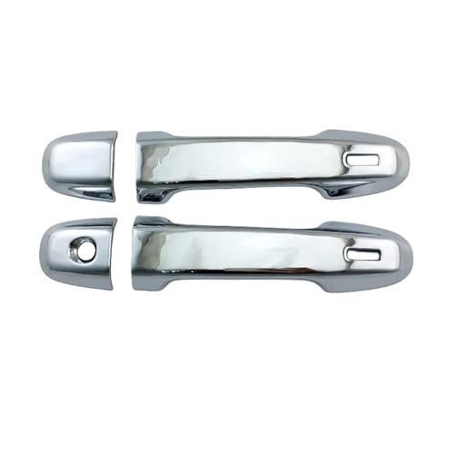 QIBBEI Türgriffabdeckung Außenteile Autodekoration Für Toyota Für Yaris Für Vitz 2012-2019(2 Door Chrome) von QIBBEI