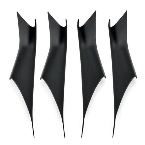 QIBBEI Türgriffeinsatz Aus Kohlefaser Für BMW G30 G38 525i 528i 530i 535i 550i M5 2017-2023(Black-4PCS) von QIBBEI
