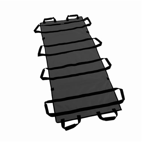 Patiententransfer, Pad Für Notfallrettung, Bewegliche Trage, Wasserdichtes Positionierungspad Für Behinderte Ältere Menschen Mit Mobilitätsunterstützung(Black-no shoulder strap) von QICBYING