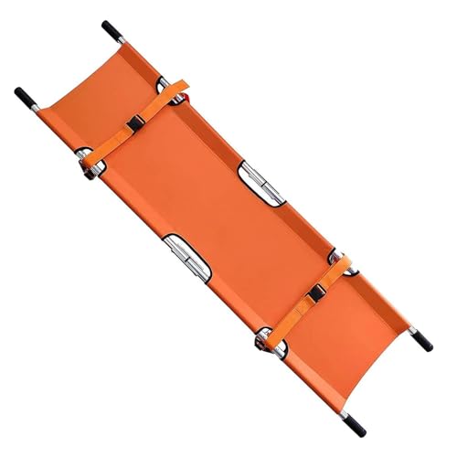 Tragbare Trage, Medizinische Notfall-Transfertrage Aus Aluminium, Zusammenklappbar, Mit Robusten Griffen Und Gummifüßen, Langlebig Und Leicht, Für Den Patiententransport, Tragkraft 159 Kg Tragbare Trage, Medizinische Notfall-Transfertrage Aus Aluminium, Zusammenklappbar, Mit Robusten Griffen Und Gummifüßen, Langlebig Und Leicht, Für Den Patiententransport, Tragkraft 159 Kg von QICBYING