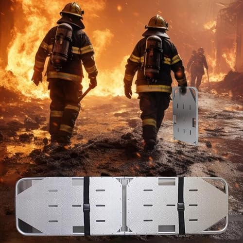 Wasserrettungstrage, Faltbare Wirbelsäulentrage Aus Aluminiumlegierung, Tragbares Rettungstransferbrett Mit Gurten, Spineboard-Set Zur Immobilisierung Des Patienten/für Medizinische Notfälle Wasserrettungstrage, Faltbare Wirbelsäulentrage Aus Aluminiumlegierung, Tragbares Rettungstransferbrett Mit Gurten, Spineboard-Set Zur Immobilisierung Des Patienten/für Medizinische Notfälle von QICBYING