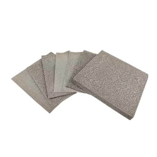 1 Stück Schaumstoffplatte aus Nickel-Molybdän-Legierung – 0,5 mm–1,8 mm Dicke, >75% Porosität, ideal for elektrokatalytische Anwendungen(100 * 100mm*0.5mm) von QICEHESE