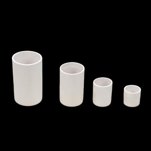 1 Stück Tiegel aus hochreiner Zirkonoxidkeramik – 99,9% rein, hochtemperaturbeständig, ideal for Laborexperimente(D50*80 * 2-3mm) von QICEHESE