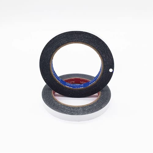 1 Stück doppelseitiges leitfähiges Carbon-Klebeband for SEM/EDS – 20 m Länge, hohe Leitfähigkeit, Alu-/Vliessubstrate(8mm Non-woven) von QICEHESE