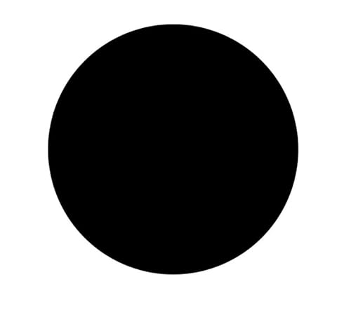 1 Stück hochtemperaturbeständige runde Silikonkautschukplatte – 20–184 mm – schwarzes Anti-Rutsch-Dichtungspad for Dämpfen und Abdichten(78x3.5mm) von QICEHESE