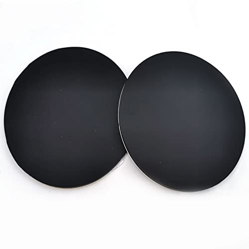 10 Stück schwarze selbstklebende Silikonplatten 4,5–180 mm – hochtemperaturbeständig, lebensmittelecht, stoßdämpfend, rutschfest(85x3mm) von QICEHESE