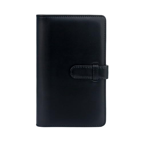 Mini Fotoalbum für 2x3 Zoll Filme and Kpop-Fotokartenhalter 108 Taschen Kompatibel mit Fujifilm Instax Mini 12 11 9 8 90 70 40 EVO LiPlay Link Instant Filme (Schwarz) von QICNMFA