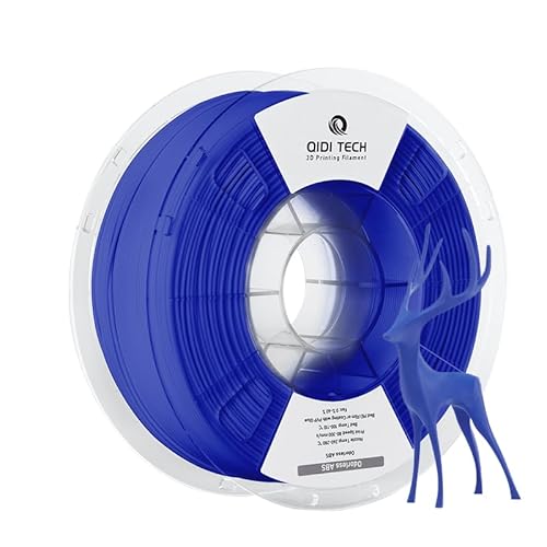 QIDI TECH 3D Drucker Filament, 1.75mm, 1kg, ABS, Blau von QIDI TECH