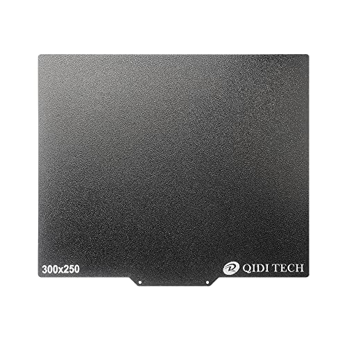 QIDI TECH PEI Plattform Aufkleber 300 x 250mm Doppelseitig für X-Max/X-CF Pro 3d Drucker Bauoberfläche Heißbett, 1Stück von QIDI TECH