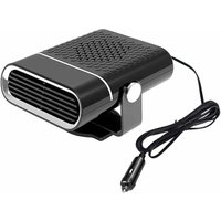 Air Heater Quick Demister SUV Portable 12V LKW Schnelles Auto für Auto Taxis Heizung Klimaanlage Auto Innenraum Kratzer (schwarz, One Size) von QIEDIE
