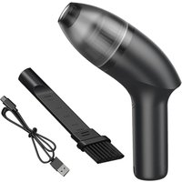 Handstaubsauger, kabelloser Staubsauger und Gebläse, 2-in-1, wiederaufladbarer USB-Staubsauger, 2500 mAh, tragbarer Staubsauger, 5000 Pa, von QIEDIE