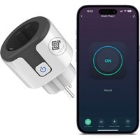 Gotrays - 20A verbundene Steckdose, Tuya WiFi Smart Steckdose kompatibel mit Alexa, Google Home, programmierbare Steckdose mit von GOTRAYS
