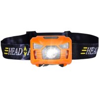 Qiedie - Wiederaufladbar, 5 w LED-Stirnlampe mit Körperbewegungssensor, wiederaufladbarer Mini-Scheinwerfer, Outdoor-Camping-Taschenlampe, von QIEDIE