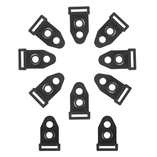 QIEIEI 10 Stück Outdoor Camping Zelt Boden Feste Clip Nägel Stangen Stangen Füße Klemme Camping Zubehör Zelt Stabilität Enhancer QIEIEI 10 Stück Outdoor Camping Zelt Boden Feste Clip Nägel Stangen Stangen Füße Klemme Camping Zubehör Zelt Stabilität Enhancer von QIEIEI