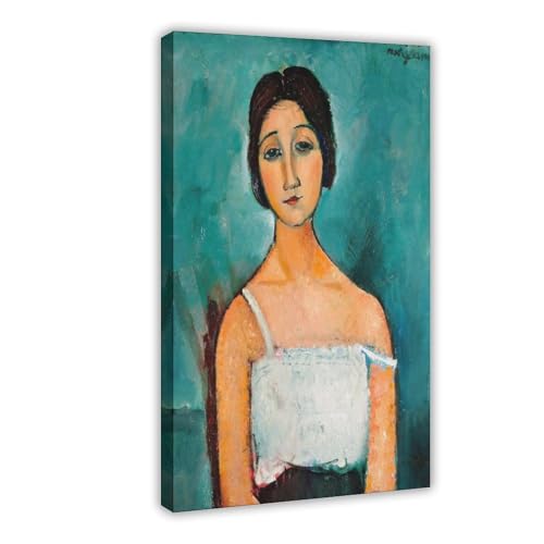 QIENAZIO Amedeo Modigliani – Christina Leinwand-Kunst, Poster und Drucke, ästhetische Raumdekoration, Schlafzimmer, Büro, 50 x 75 cm QIENAZIO Amedeo Modigliani – Christina Leinwand-Kunst, Poster und Drucke, ästhetische Raumdekoration, Schlafzimmer, Büro, 50 x 75 cm von QIENAZIO