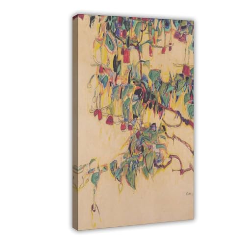 QIENAZIO Egon Schiele – Sonnenblumen, 1911 Leinwand-Poster, Wandkunst, Schlafzimmer, Büro, Küche, Dekoration, Geschenke, 60 x 90 cm QIENAZIO Egon Schiele – Sonnenblumen, 1911 Leinwand-Poster, Wandkunst, Schlafzimmer, Büro, Küche, Dekoration, Geschenke, 60 x 90 cm von QIENAZIO