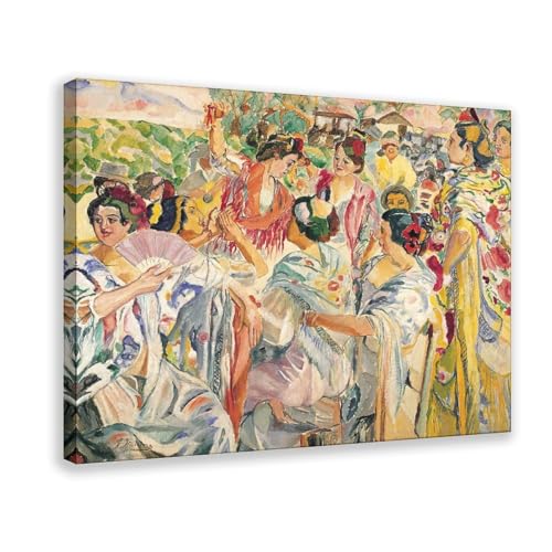 QIENAZIO Francisco Iturrino – Manolas, Spanien, Leinwand-Kunst, Poster und Drucke, ästhetische Raumdekoration, 60 x 90 cm QIENAZIO Francisco Iturrino – Manolas, Spanien, Leinwand-Kunst, Poster und Drucke, ästhetische Raumdekoration, 60 x 90 cm von QIENAZIO