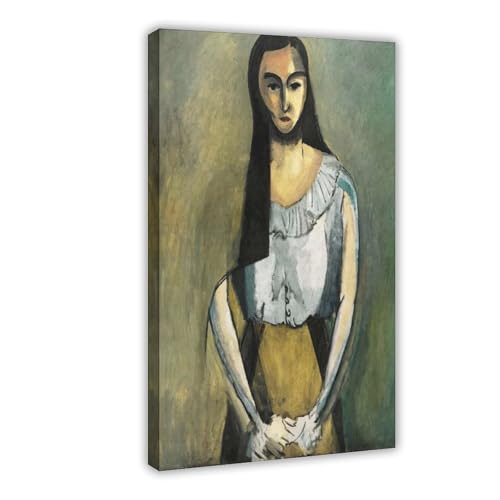 QIENAZIO Henri Matisse – Italienische Frau, modernes Poster, Wandkunst, Dekordrucke, Gemälde, Wohnzimmer, Schlafzimmer, 60 x 90 cm von QIENAZIO