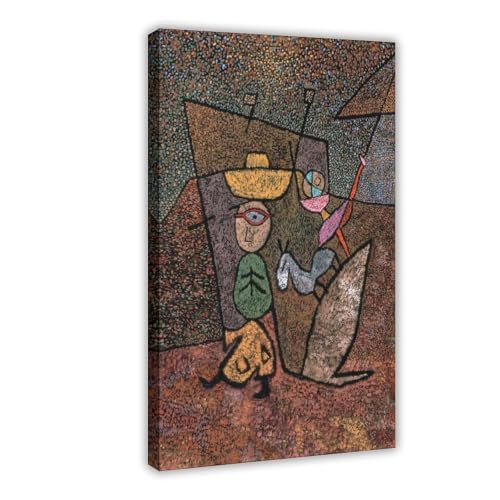 QIENAZIO Paul Klee – Reisezirkus auf Leinwand, Wandkunst, Poster und Drucke, Raum, ästhetisch, Schlafzimmer, Büro, 50 x 75 cm QIENAZIO Paul Klee – Reisezirkus auf Leinwand, Wandkunst, Poster und Drucke, Raum, ästhetisch, Schlafzimmer, Büro, 50 x 75 cm von QIENAZIO