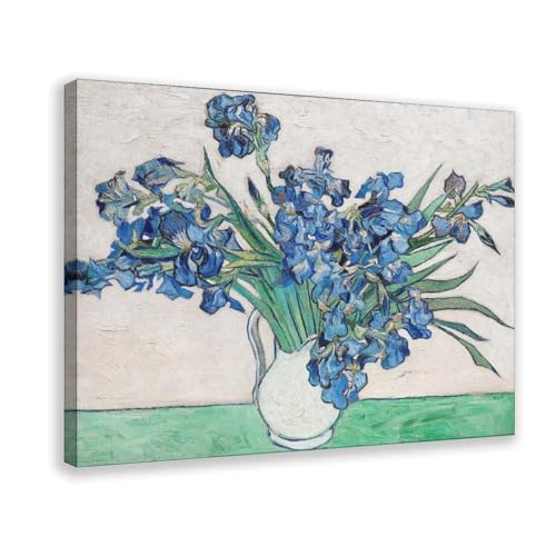 QIENAZIO Vincent Van Gogh – Irises1 Leinwand-Kunst, Poster und Drucke, ästhetische Raumdekoration, für Schlafzimmer, Büro, 50 x 75 cm QIENAZIO Vincent Van Gogh – Irises1 Leinwand-Kunst, Poster und Drucke, ästhetische Raumdekoration, für Schlafzimmer, Büro, 50 x 75 cm von QIENAZIO