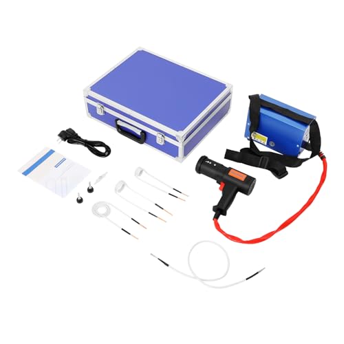 QIERF 1500W Induktionsheizgerät KFZ Magnetische Induktionsheizung Schraubenlöser Set mit 4 Kupferspulen, Überhitzungsschutz & Werkzeugkoffer für Rostige Muttern Lager Metallteile Demontage von QIERF