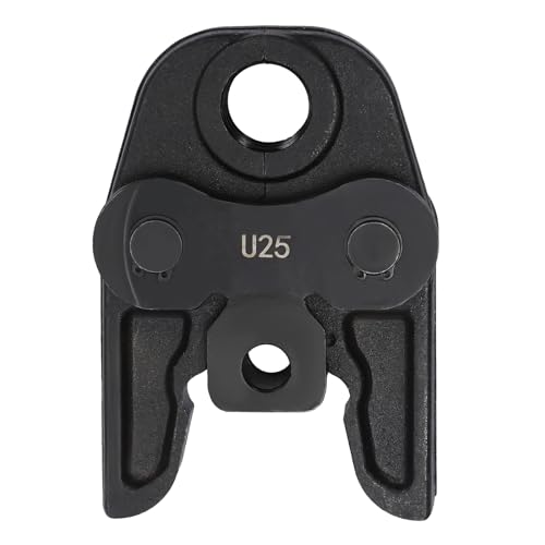 QIERF Rohr-Crimpzange Form U25, Pressbacke für Rohrverbindungen Cr40-Stahl Crimpwerkzeug 25mm Rohrdurchmesser für Bau, Wasserleitungen und Automobilreparaturen QIERF Rohr-Crimpzange Form U25, Pressbacke für Rohrverbindungen Cr40-Stahl Crimpwerkzeug 25mm Rohrdurchmesser für Bau, Wasserleitungen und Automobilreparaturen von QIERF