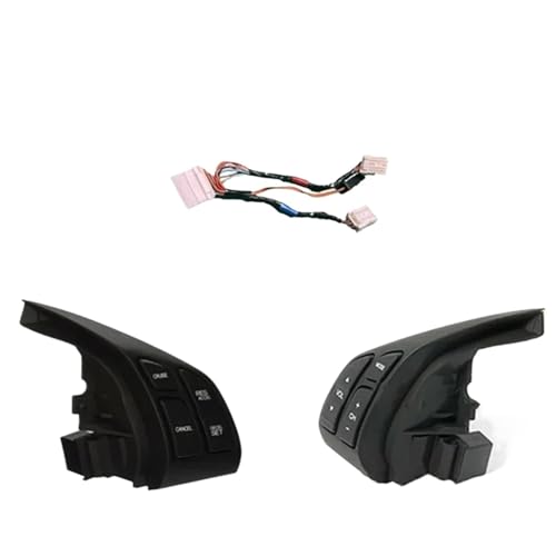 Multifunktions-Lenkrad Steuertaste 35880-SWA-A01 36770-SWA-A01 35880SWAA01 36770SWAA01 35880 SWA A01 Lenkrad Audio Control Schalter Für CRV 2,4 L(Set) von QIFANB