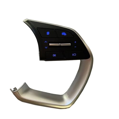 Multifunktions-Lenkrad Steuertaste 96720BV110NVC Auto Lenkrad Cruise Bluetooth Control Tasten Für Hyundai Ix25 Für Creta Neue(Blau) von QIFANB