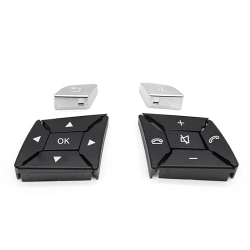 Multifunktions-Lenkrad Steuertaste Für BENZ ML GL G Klasse GL550 GL350 ML350 W166 W463 Auto Links Rechts Multifunktions-Lenkrad-Steuerung Tastenschalter(Model B Black) von QIFANB