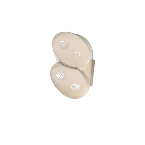 Multifunktions-Lenkrad Steuertaste Für Benz E-Klasse W211 E320 E350 E550 2003 2004 2005 2006 Auto-Lenkradschalter-Steuertaste Multifunktionstasten(Left Light Beige) von QIFANB