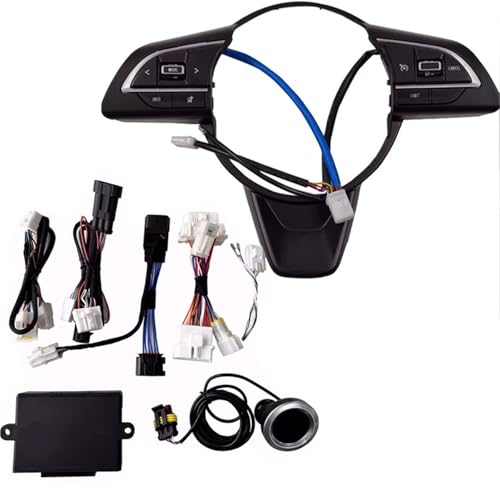 Multifunktions-Lenkrad Steuertaste Lenkradtasten Lenkrad Tempomat Modul Für Suzuki Für Swift 2018(Set Colors screen) von QIFANB