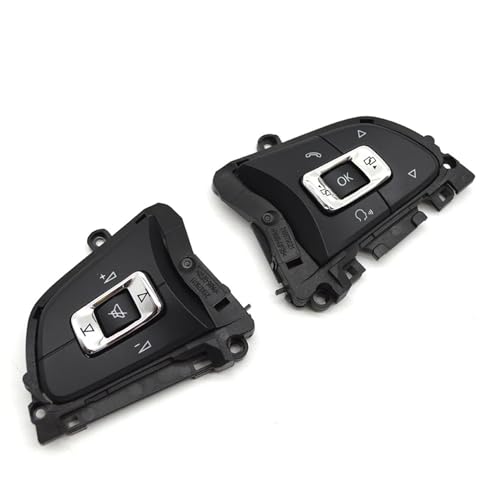 Multifunktions-Lenkrad Steuertaste Multifunktionale Lenkrad-Tastenabdeckung Shell Für VW Für Passat B8 Variante von QIFANB