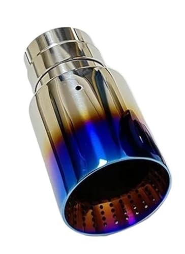 QIFHFBA Auspuff Schalldämpfer 1 Stück Automobilteile Auspuffrohr Schalldämpfer Schwanzhals Edelstahl Trompetenmund Mit Großem Durchmesser Endrohre & Endrohrteile(70mm-101mm) von QIFHFBA