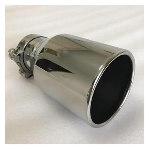 QIFHFBA Auspuff Schalldämpfer Edelstahl, Großer Durchmesser 115 Mm 45 Zoll Einzeln Das Flache Universelle Schalldämpfer-Heckhalsrohr Für Auto-Auspuffrohre Endrohre & Endrohrteile(66MM IN-115MM Out) QIFHFBA Auspuff Schalldämpfer Edelstahl, Großer Durchmesser 115 Mm 45 Zoll Einzeln Das Flache Universelle Schalldämpfer-Heckhalsrohr Für Auto-Auspuffrohre Endrohre & Endrohrteile(66MM IN-115MM Out) von QIFHFBA
