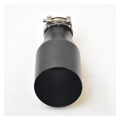 QIFHFBA Auspuff Schalldämpfer Für E90 W222 Edelstahl-Umrüstung Universeller Schwarzer Schalldämpfer-Heckhals Auto-Auspuffspitze Endrohre & Endrohrteile(63MM IN-89MM Out) von QIFHFBA