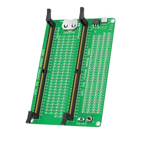 QIIIMSLSS Speichertester DDR5 RDIMM/UDIMM Desktop Computer Speichertestkarte Mit Langen Resseln Mit LED Indikatoren Für Desktop von QIIIMSLSS