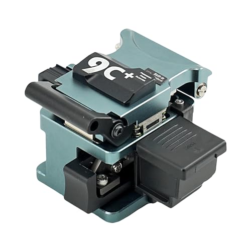 QIIRUN 9C+ Fiber Cleaver LWL Faserschneider mit automatisch rotierender Klinge Einhandbedienung, Faserschneider mit Aluminiumlegierungsmaterial 24 Spaltstellen 48.000-fache Spaltung QIIRUN 9C+ Fiber Cleaver LWL Faserschneider mit automatisch rotierender Klinge Einhandbedienung, Faserschneider mit Aluminiumlegierungsmaterial 24 Spaltstellen 48.000-fache Spaltung von QIIRUN