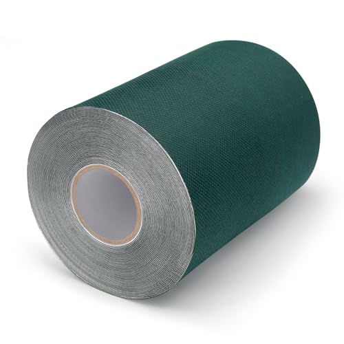 QILIMA Grünes Kunstrasenband 150MM x 15M Selbstklebendes Rasenband für das Verbinden von Gartenteppichen, Teppiche im Freien von QILIMA