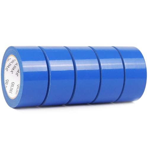 QILIMA Panzertape Blau Reparaturband 48 mm x 27 m, 5 Rollen von QILIMA