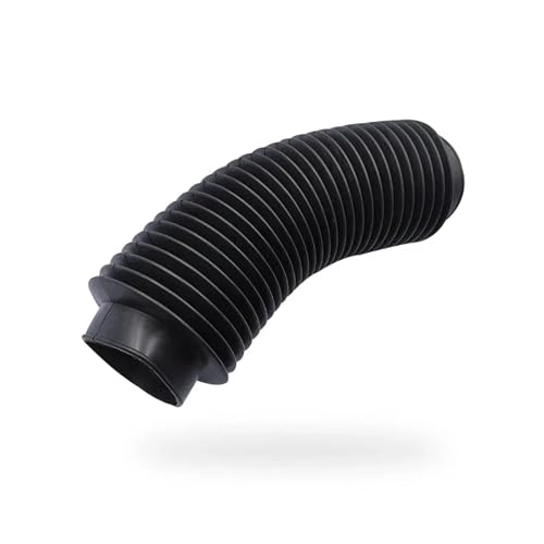 QILTON Auto Ansaugschlauch 30 Mm 40 Mm 50 Mm 70 Mm 80 Mm 100 Mm Innendurchmesser Maschinenbauteile Schwarzer Gummi Flexibilität Gewellte Ärmelbälge Luftansaugschlauch (Size : 50mm ID) von QILTON