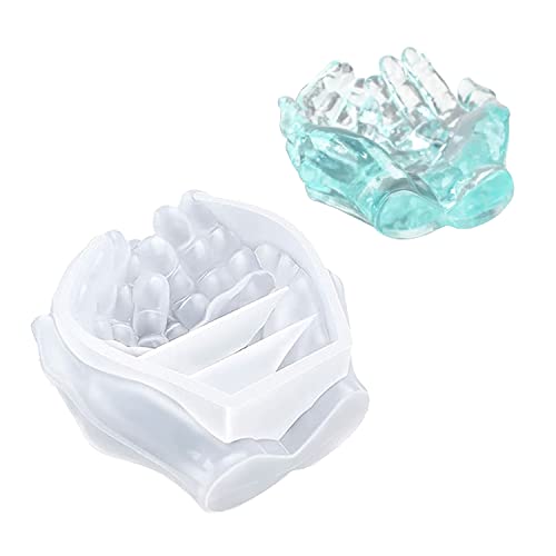 QILUCKY Silikonform Epoxy Form 3D Zwei Hände Epoxy Kleber Form Harz Gießharz Silikonform Kerzenhalter Dekorative Silikonform QILUCKY Silikonform Epoxy Form 3D Zwei Hände Epoxy Kleber Form Harz Gießharz Silikonform Kerzenhalter Dekorative Silikonform von QILUCKY