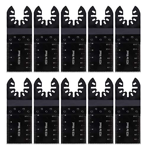 QIMEI-SHOP Multitool Sägeblätter Oszillierende Multitool-Klingen Kit Universelle Multifunktionswerkzeug Kompatibel mit Bosch Milwaukee Fein Multimaster 10 Stück QIMEI-SHOP Multitool Sägeblätter Oszillierende Multitool-Klingen Kit Universelle Multifunktionswerkzeug Kompatibel mit Bosch Milwaukee Fein Multimaster 10 Stück von QIMEI-SHOP