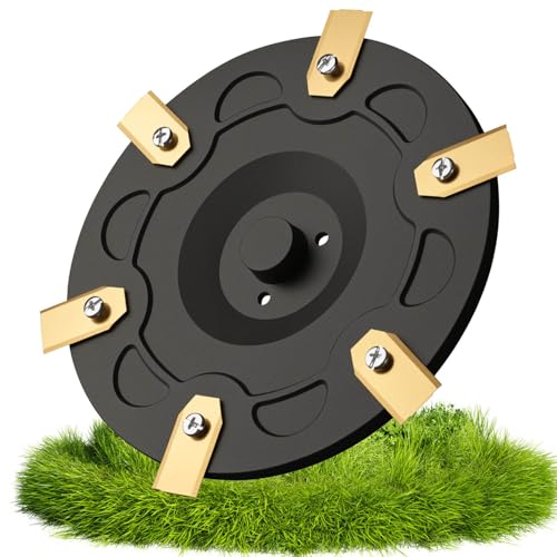 Messerteller + 6 Stück Klingen Kompatibel mit Segway Navimow i105E, i108E & i110E Mähroboter Messerscheibe Rasenroboter Zubehör von QIMYGIFT